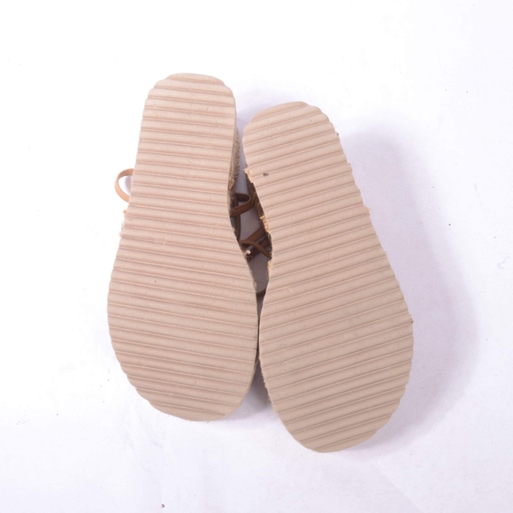 Soda Corkscrew Woven Platforms Womens 8 - Picture 3 of 3